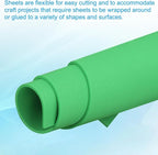PATIKIL 20 Pack EVA Foam Sheets, Light Green - Image 5