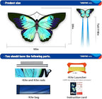 SGftre Green Butterfly Kite Premium Quality, Beach and Park Kite - Image 5