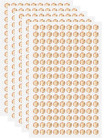 HARFINGTON 5 Sheet/800pcs Rhinestone Adhesive Stickers Self Adhesive Acrylic by HARFINGTON