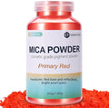 Mica Powder, 7.05OZ（200g）, Primary Red Mica Powder Pigment by CHANGTIKEJIWelcomeYouOrder