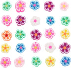100pcs Mixed Polymer Clay 10mm Spacer Beads by LUBINGSHINE