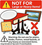 Artliving 3 Inch Acrylic Card Display Stands, Small Plastic Easels and - Image 2