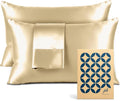 Pure Bedding Satin Pillowcase 2 Pack by PureBedding