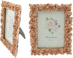 Coshar Picture Frames Rose Gold 5x7 Inch Rustic Photo Frame | Glass Front - Image 3