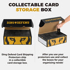 510 Pack Ding Defend Trading Card Shipping Protectors Hard Plastic Card Slab - Image 2