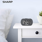 Sharp Digital Alarm Clock – Tactile Plastic Case - Image 7