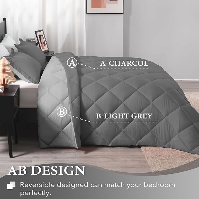 downluxe California King Comforter Set - Image 3