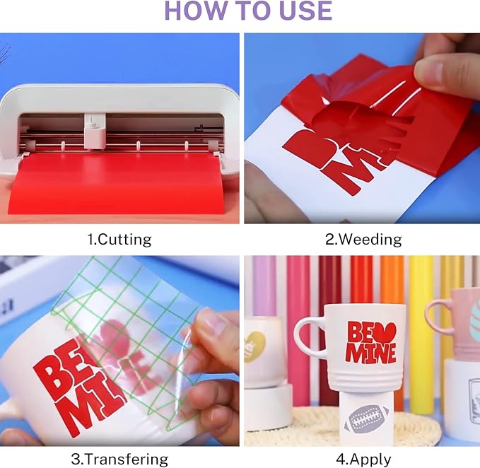 HAWERSI Smart Permanent Adhesive Vinyl 30 Sheets - Image 7