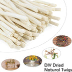 50Pcs Natural Twigs, Driftwood Branches, Unfinished Timber Rods - Image 3