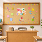 Vintage Parchment Bulletin Board Roll Non-Woven Fabric Poster | Back to School - Image 4
