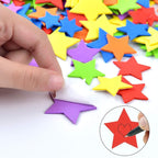 Coopay Star Foam Stickers Self-Adhesive Star Stickers Assorted Colors - Image 4