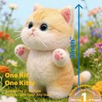 MeowPick Needle Felting Kit, Wool Felting Kit - Image 2