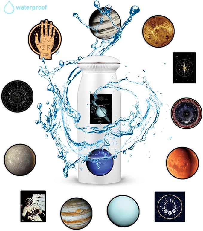 50Pcs Transparent Astronomy Stickers - Image 5