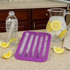 HIC Kitchen Silicone Water Bottle Ice Tray, Makes 5 Ice Sticks | Food-Grade - Image 2