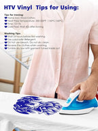 Blue Heat Transfer Vinyl Bundle - Image 3