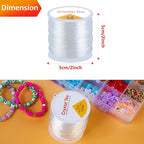 0.8mm Stretchy Elastic String, 100m Crystal Elastic Cord - Image 7