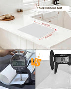 Silicone Crafting Mats, Heat Resistant Non Stick Work Surface - Image 2