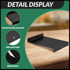 Suzile 2 Pcs Bench Hook Metal Inking Plate Linoleum Printmaking Block Stop Ink - Image 3