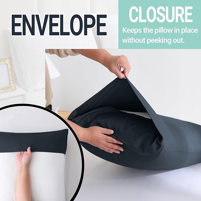ZPECC Pillow Cases Queen Size Set of 12, 20x30 Envelope Closure Pillowcases - Image 5