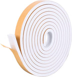 Kikerike Self Adhesive Foam Tape Weatherstrip 2In x 1In x 6.5Ft High Density by Kikerike