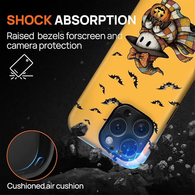 Case for iPhone 15 Pro, Scratch Resistant Hybrid Double Layer Hard Shell，Cute - Image 4
