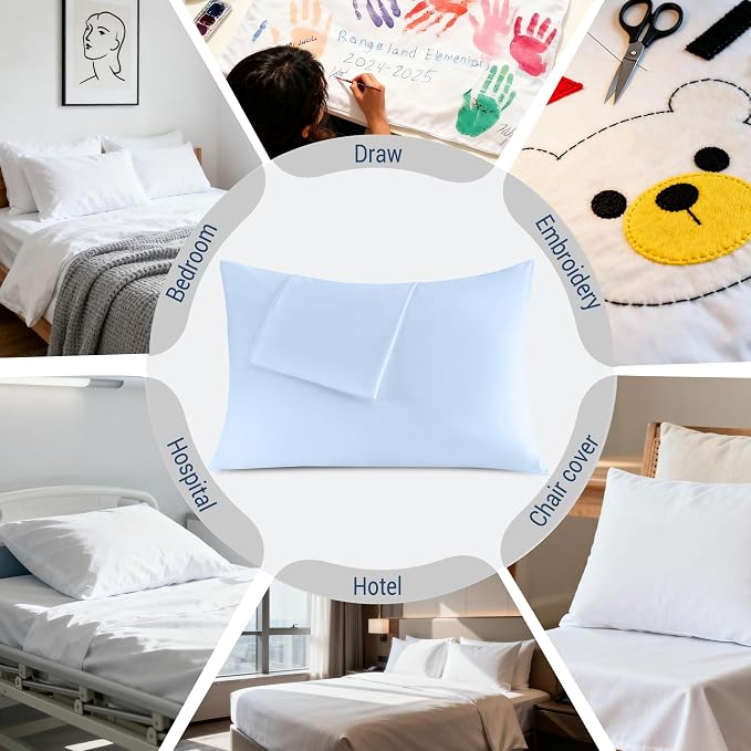 Pillowcases Queen 12 Pack, 20x30 Pillow Cases - Image 6