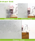 Niviy Window Privacy Film Static Cling Non-Adhesive Window Film Frosted Glass - Image 6