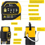 4-in-1 Laser Tape Measure with Laser Level Crosshairs |130ft/40m Laser - Image 2
