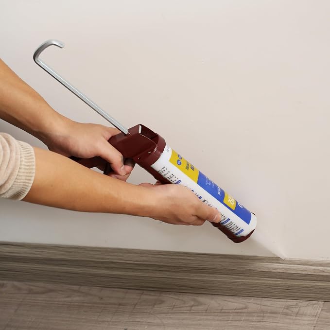 Bates- Caulking Silicone Gun, 10:1 Thrust Ratio, Hand Caulking Guns, No Drip - Image 5
