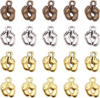 Craftdady Tibetan Style Antique Silver Alloy Pendants Cute Metal Dangle Charms - Image 8