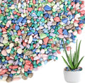 0.88 LB Colored Pea Gravel, Succulent Cactus Topper Dressing Pebbles, 3-5mm | by HappyFiller