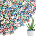 0.88 LB Colored Pea Gravel, Succulent Cactus Topper Dressing Pebbles, 3-5mm | by HappyFiller