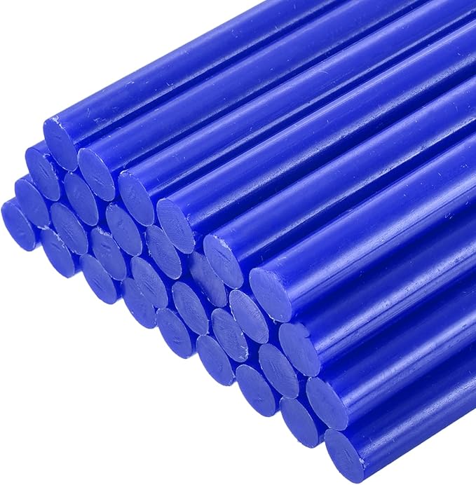 uxcell 30pcs 11mm x 200mm Full Size Hot Glue Gun Sticks 8-inch x 0.43-inch High by uxcell
