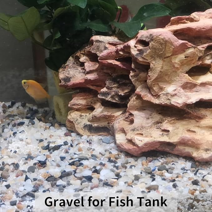 FANTIAN 10 lbs Colorful Pebbles Pea Gravel - Image 2