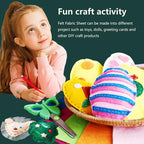 Jtnohx Color Felt, Soft Felt Sheets, 1.4mm Thick 8"x12" Handicraft Felt Fabrics - Image 7