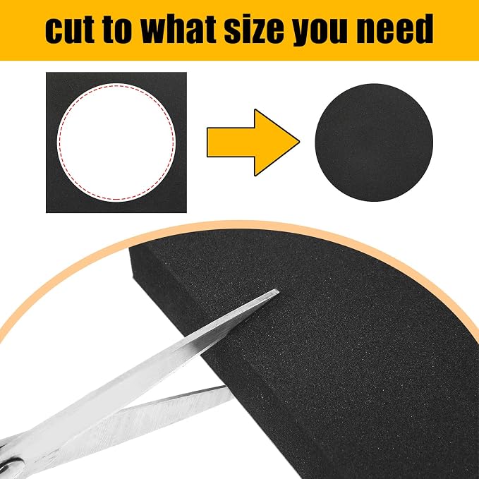 Frienda 8 Pcs Adhesive Foam Padding Sheets - Image 7