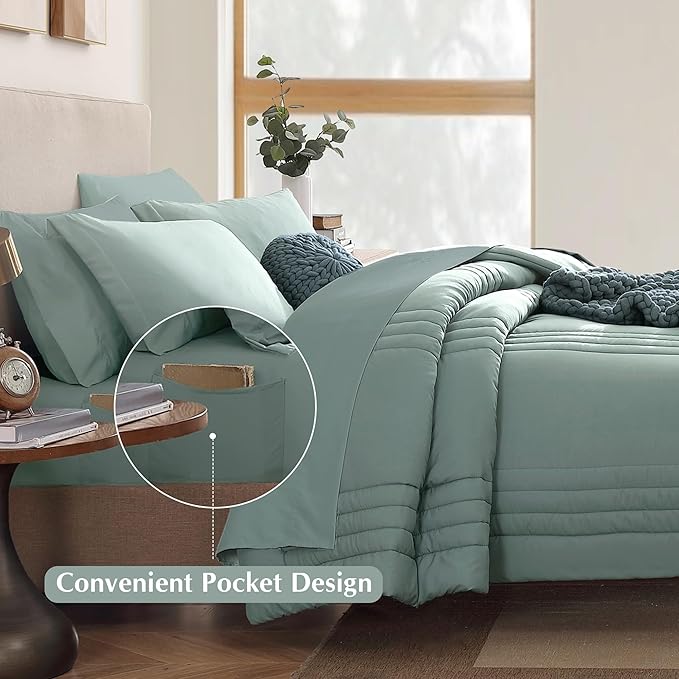Monbix Full Size Comforter Sets - Image 5