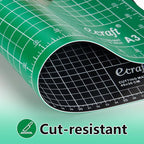 Ecraft Self-Healing Cutting Mat 12x18 Inch, Double-Sided 5-Ply Gridded Rotary - Image 3