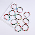 Friendship Bracelets for Girls, 10-Piece Cute Preppy Beaded Bracelet Set for - Image 9
