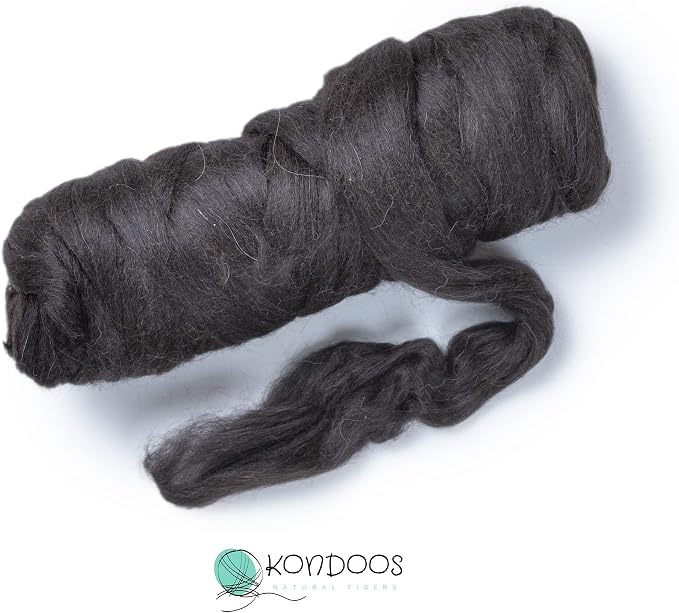 Kondoos Llama Wool roving, 1 lb. Best - Image 2