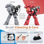 Nicpro Miniature Paint Brushes - Image 8