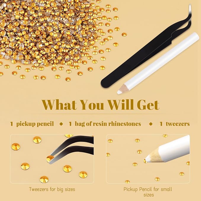 12000PCS 2mm Resin Rhinestones Bulk - Image 7