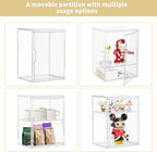 Attelite Acrylic Display Case for Collectibles 3 Adjustable Layers 4Pack | - Image 3