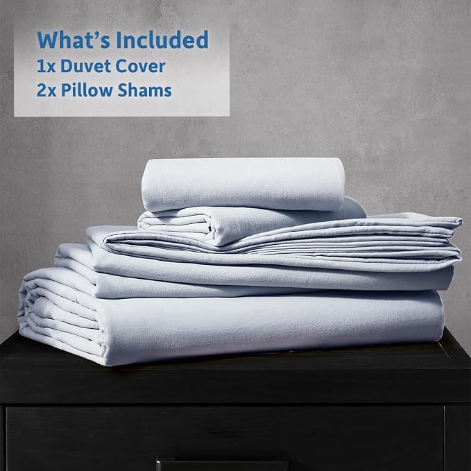 Nestl Ice Blue Duvet Cover Full Size - Image 9