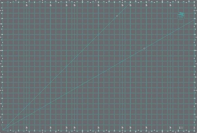 Creative Grids Cutting Mat 24"x36" Self Healing Dbl Sided by CreativeGrids