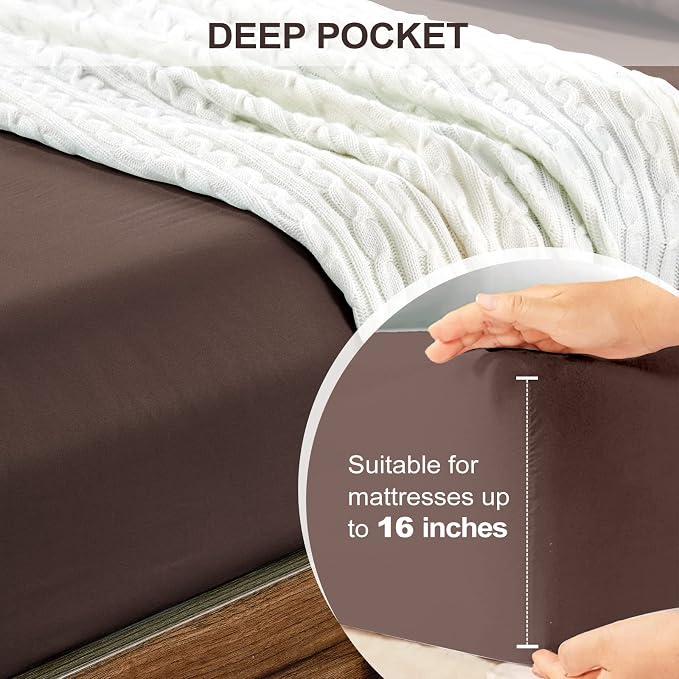 FreshCulture King Fitted Sheet Only 2 Pack - Image 4