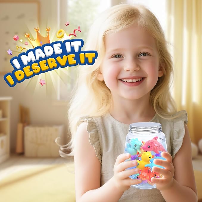 Magic Water Elf Toy Craft Kits for Kids, DIY Your Own Aqua Fairy Water Pets & - Image 6