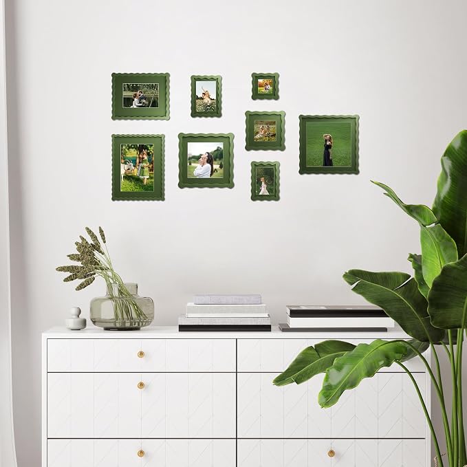 12x12 Wavy Picture Frame With Mat - Image 5