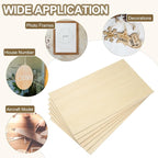 PATIKIL 12x20x1/4 Basswood Sheets - Image 7