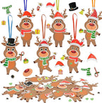 Fennoral 12 Pack Reindeer Crafts by Fennoral